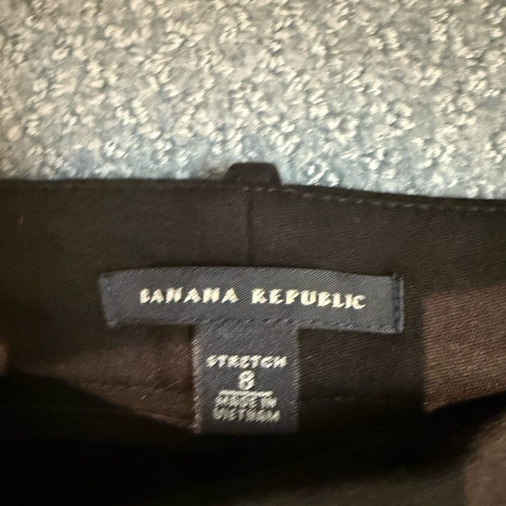 Banana Republic women size 8 Black Boot leg stretch Pants - Picture 14 of 17
